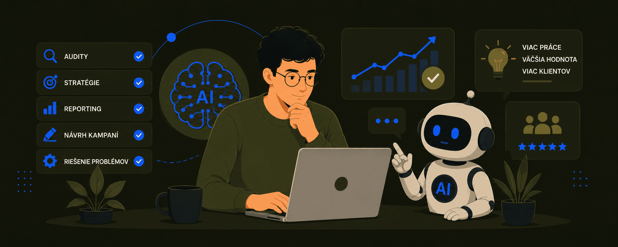 Nahradí AI PPC špecialistu – budúcnosť digitálneho marketingu